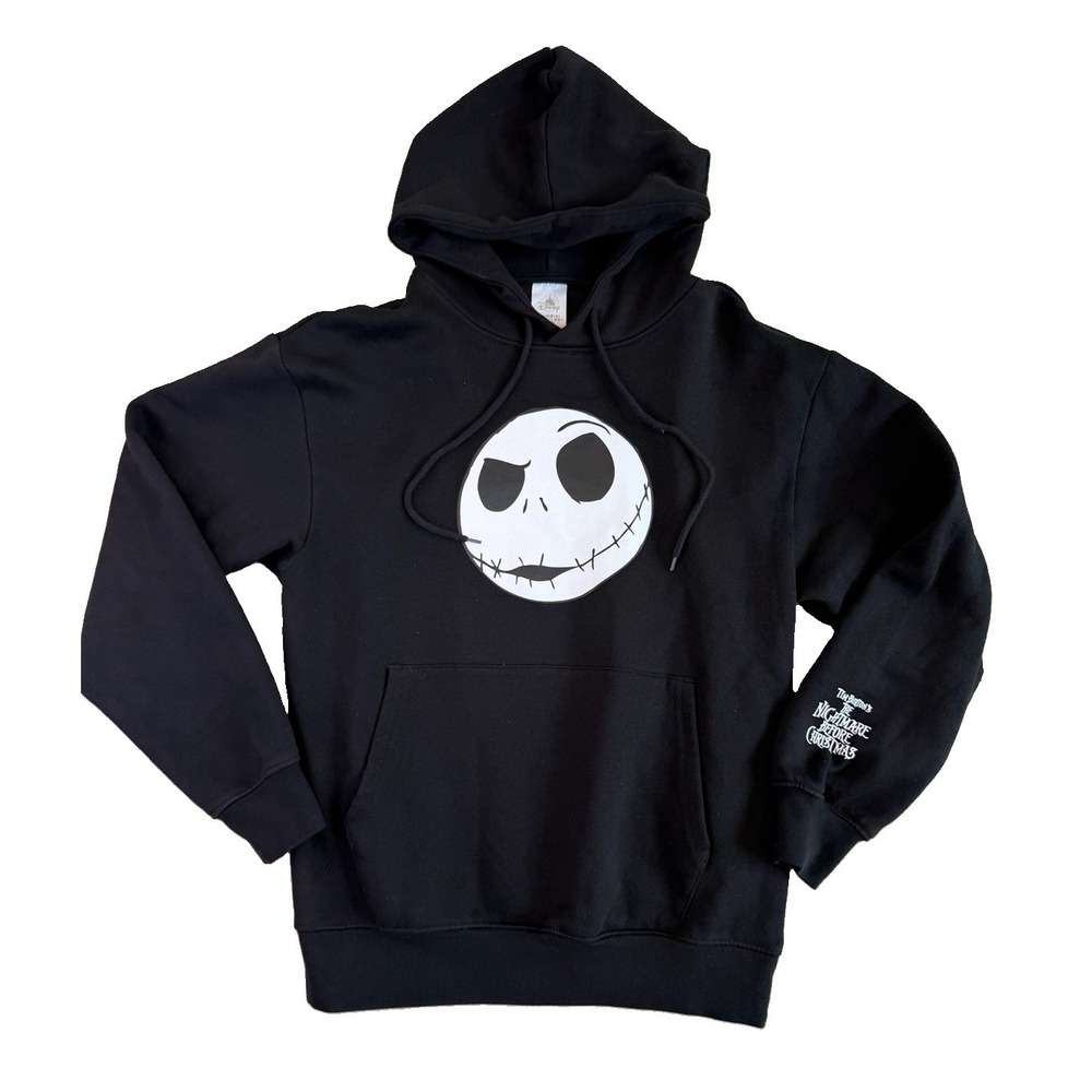 Disney Parks The Nightmare Before Christmas Jack Skellington Men's Hoodie Sz Sm